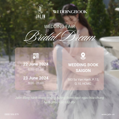 JALIN x WEDDINGBOOK SAIGON | JUNE WEDDING FAIR 2024